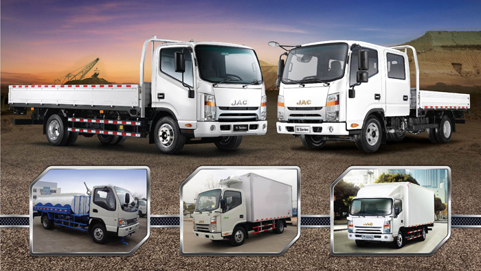 Cash gift on JAC's range of versatile trucks