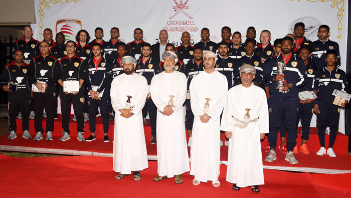 Oman's Gulf Cup winners honoured