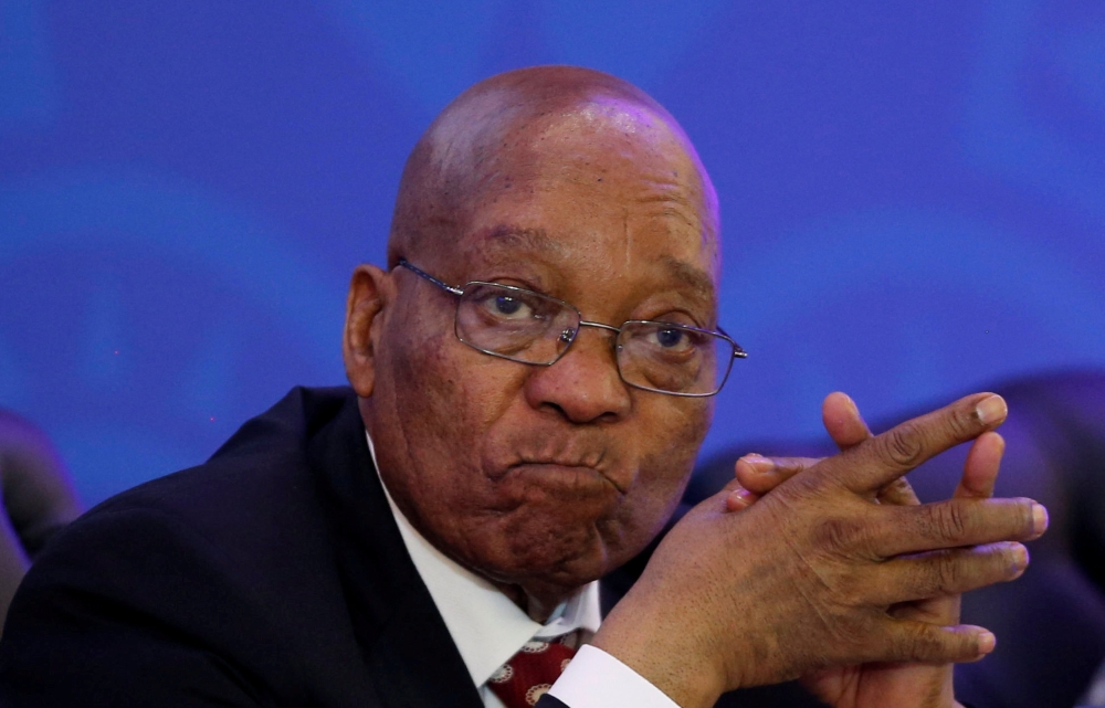 South Africa's Zuma asks prosecutors to drop graft charges