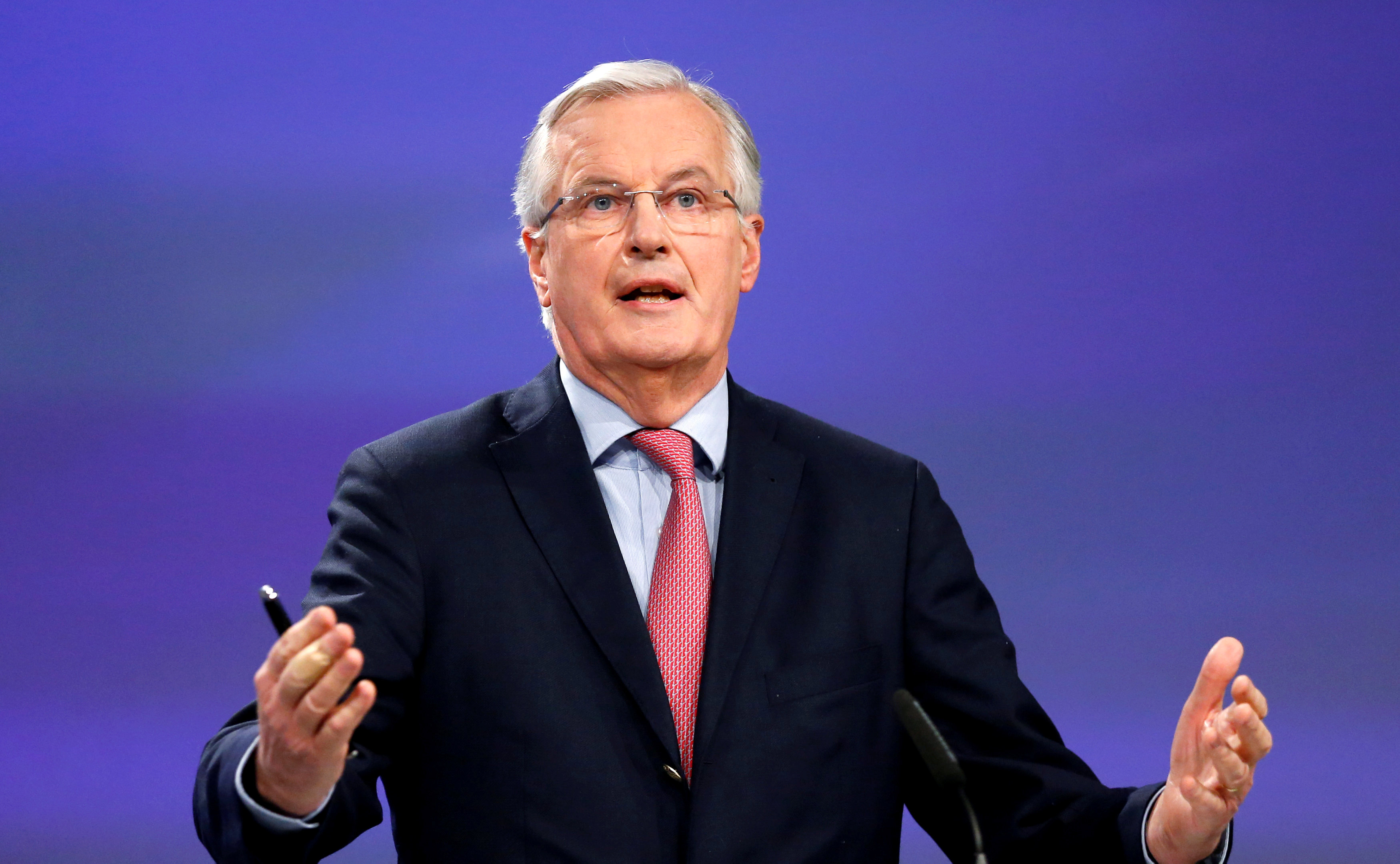 EU's Barnier warns Britain post-Brexit transition 'not a given'