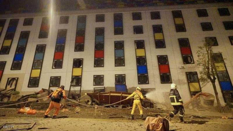 مصرع 15 شخصًا في زلزال تايوان