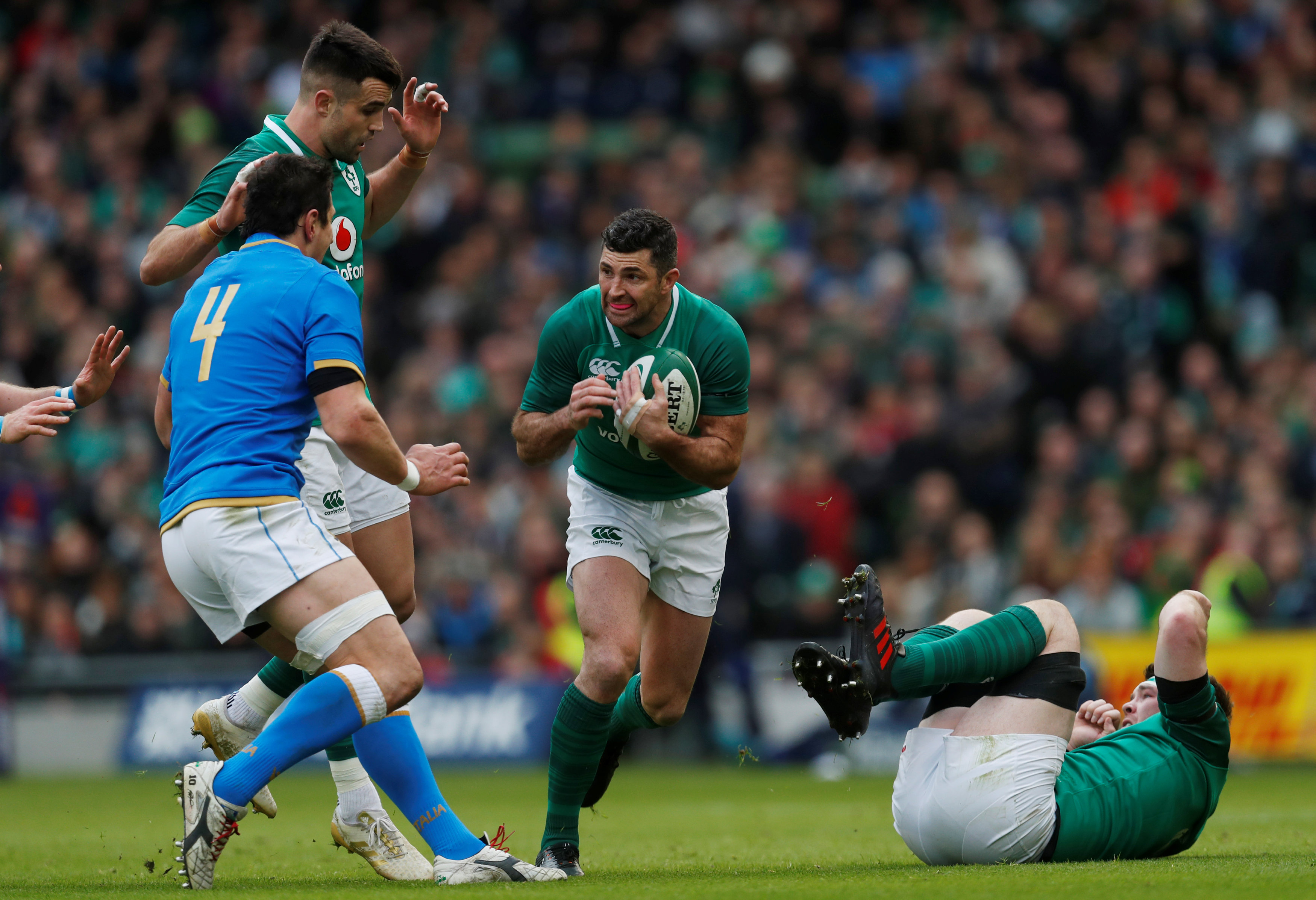 Rugby: Ireland thrash Italy for second successive win