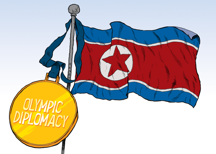 North Korea heading for diplomacy gold medal at Olympics