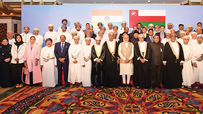 Modi explores trade avenues with Omani business bosses