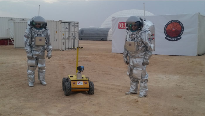 Mars space suit tests begin in Oman