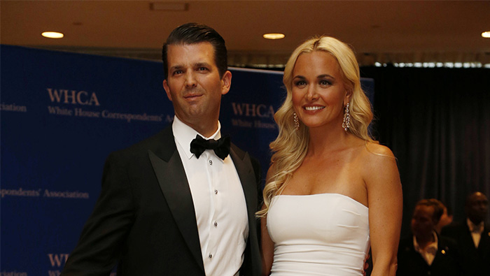Trump Jr.'s wife hospitalised after suspicious powder scare
