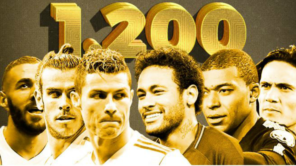 نجوم ريال مدريد وسان جيرمان تبلغ قيمتهم 1.2 مليار يورو