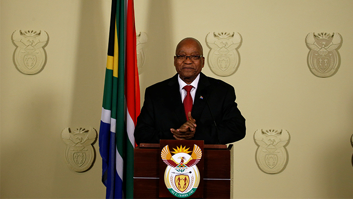 Zuma quits, ending scandal-plagued term as South African president