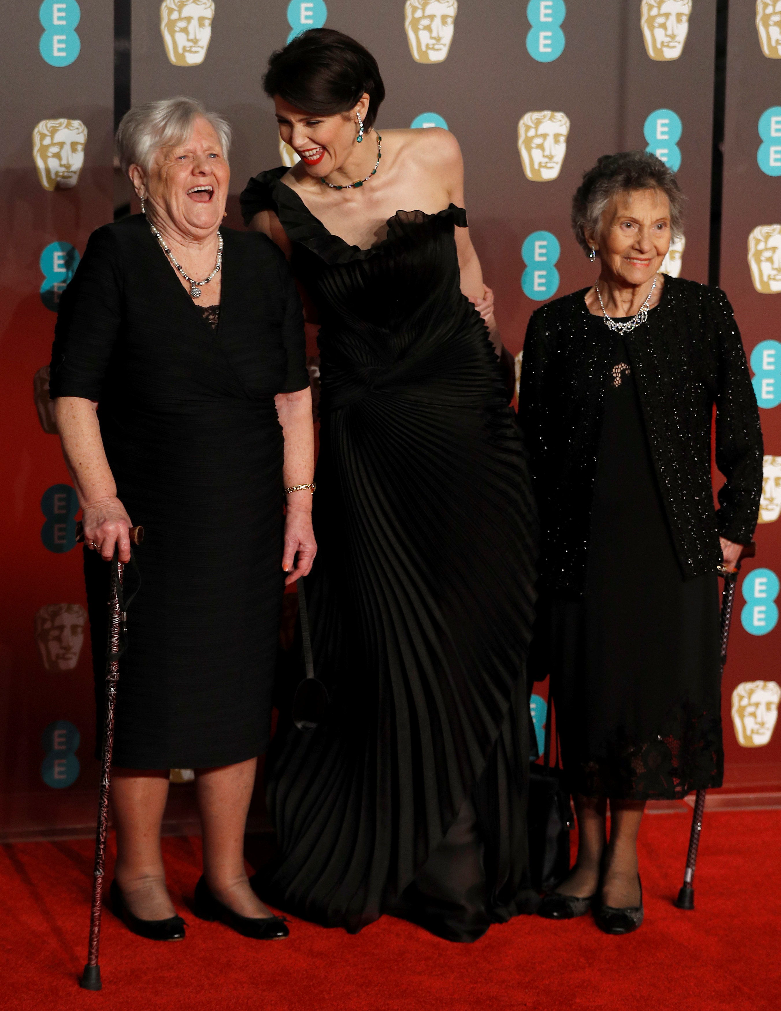 Stars join forces with activists on BAFTA awards red carpet