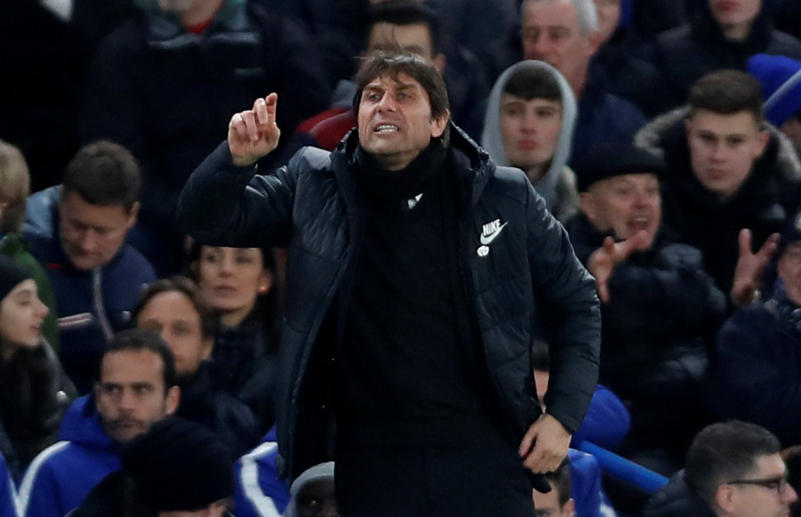 Football: Conte wants 'perfect game' from Chelsea against Barcelona