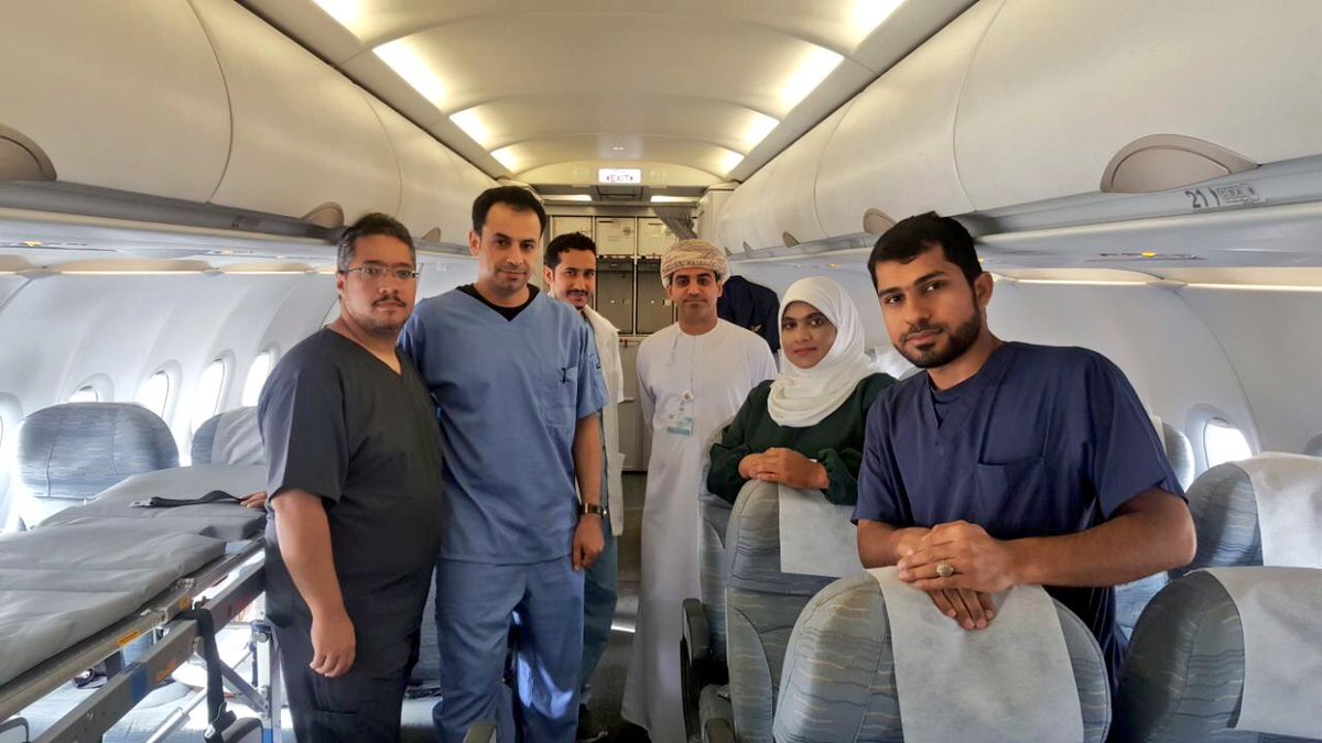 فريق طبي من خمسة مستشفيات يتجه إلى السعودية لنقل مصابين عمانيين