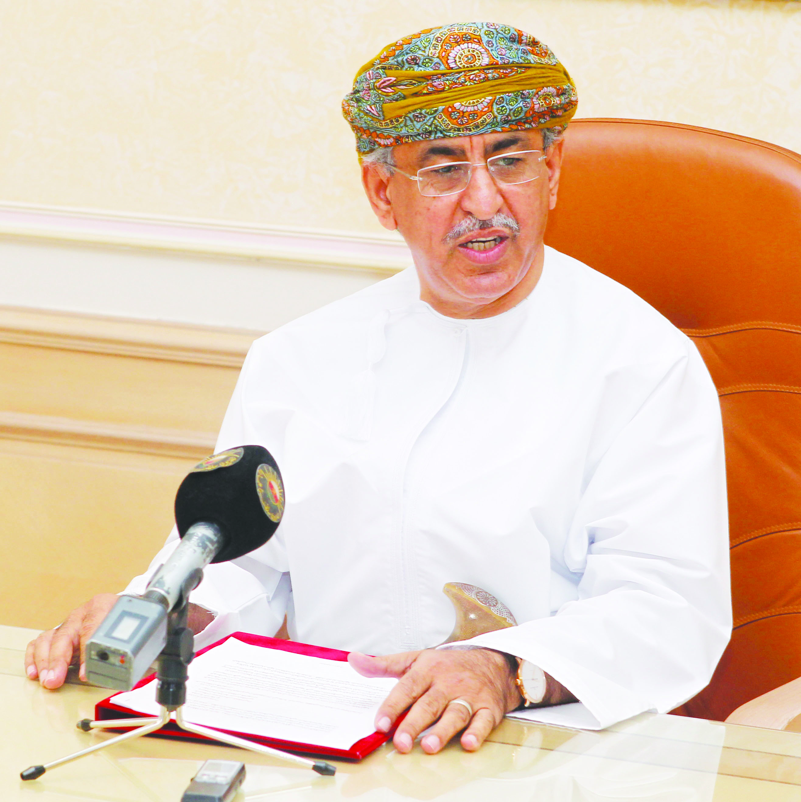 السعيدي يستقبل مدير عام «الصحة الخليجي»