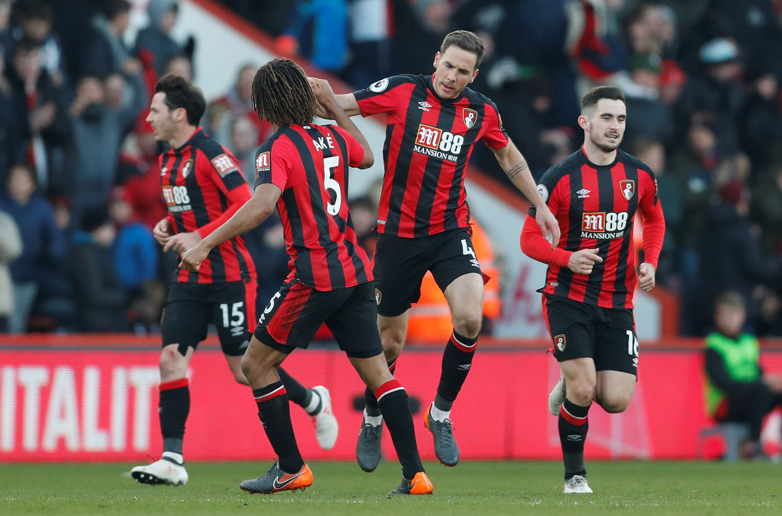 Football: Gosling stuns Newcastle to snatch draw for Bournemouth