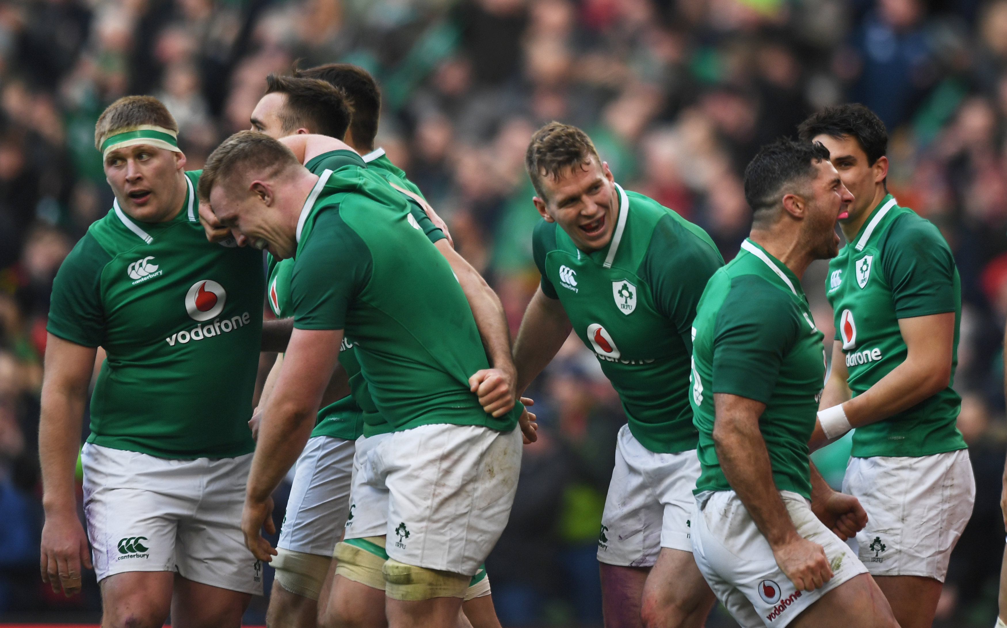 Rugby: Ireland maintain perfect start in wild win over Wales