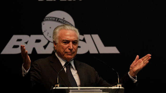 Brazil court lifts bank secrecy in bribery probe involving Temer