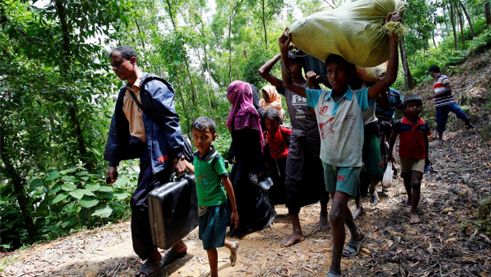 Bulldozing Rohingya villages was not 'demolition of evidence', Myanmar officials