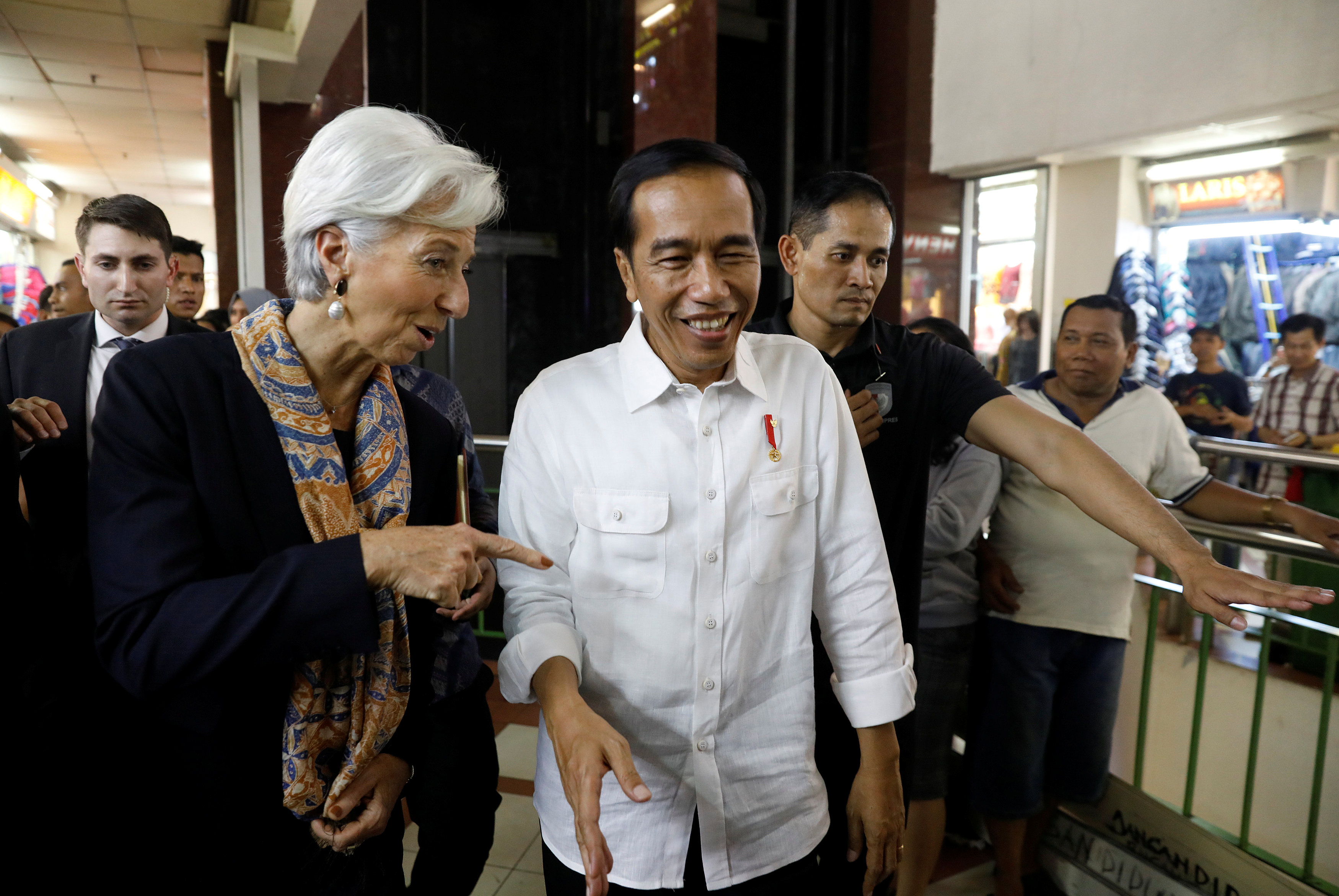 IMF chief calls on Indonesia to boost growth rate to absorb workers