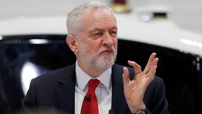 Corbyn piles pressure on May over Brexit