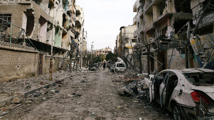 Russia accuses rebels of shelling evacuation route from Syria's Ghouta