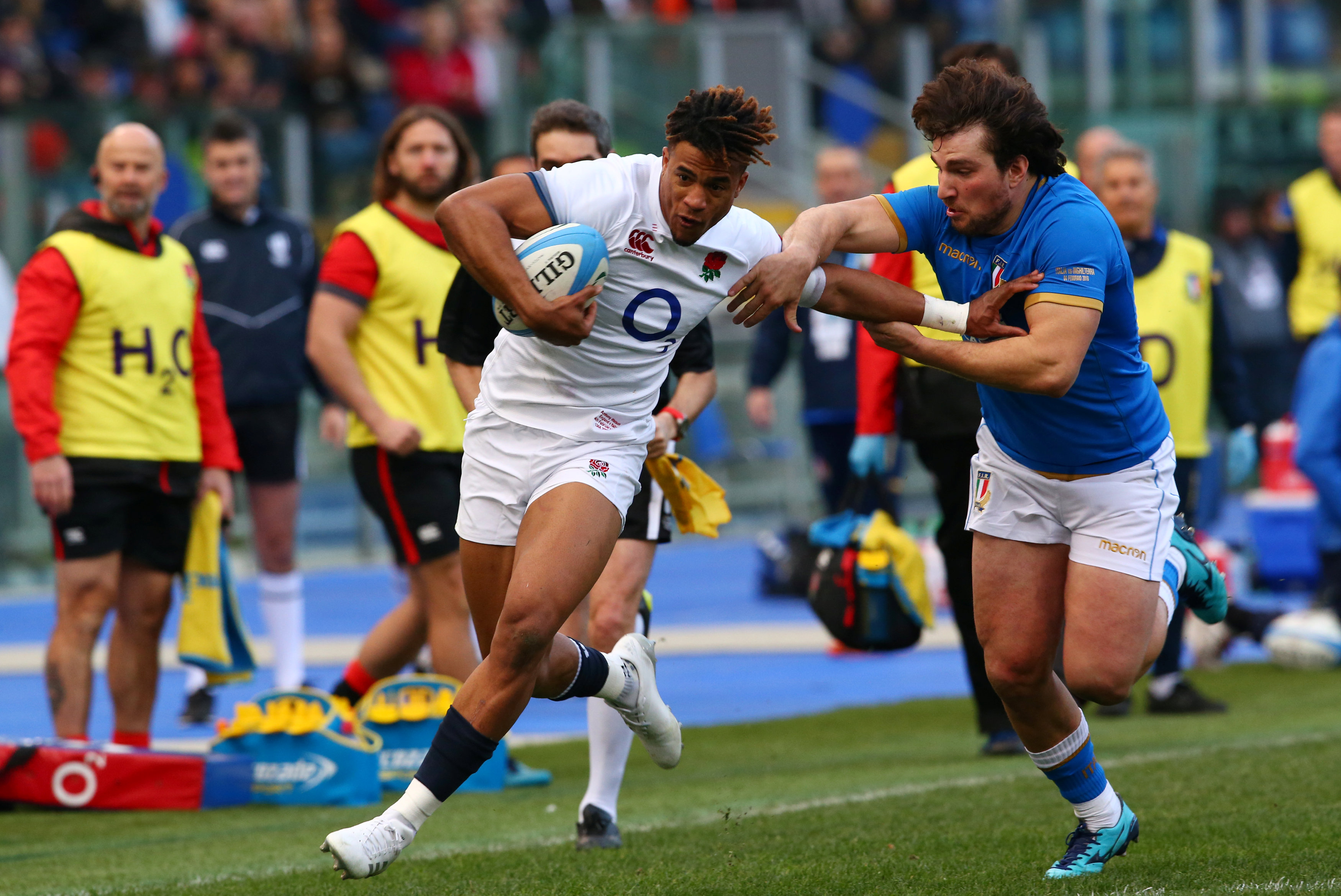 Rugby: England rack up seven tries in emphatic win over Italy