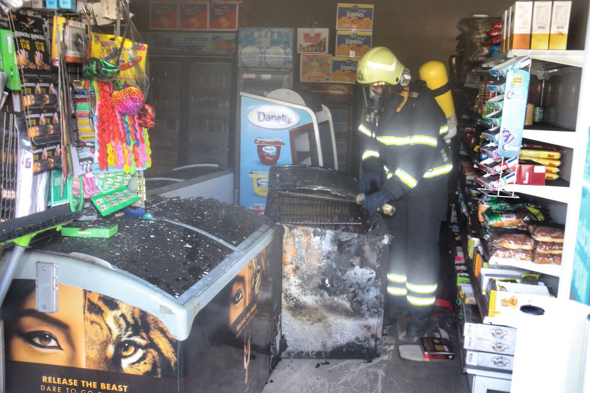 Firefighters douse car blaze in Oman