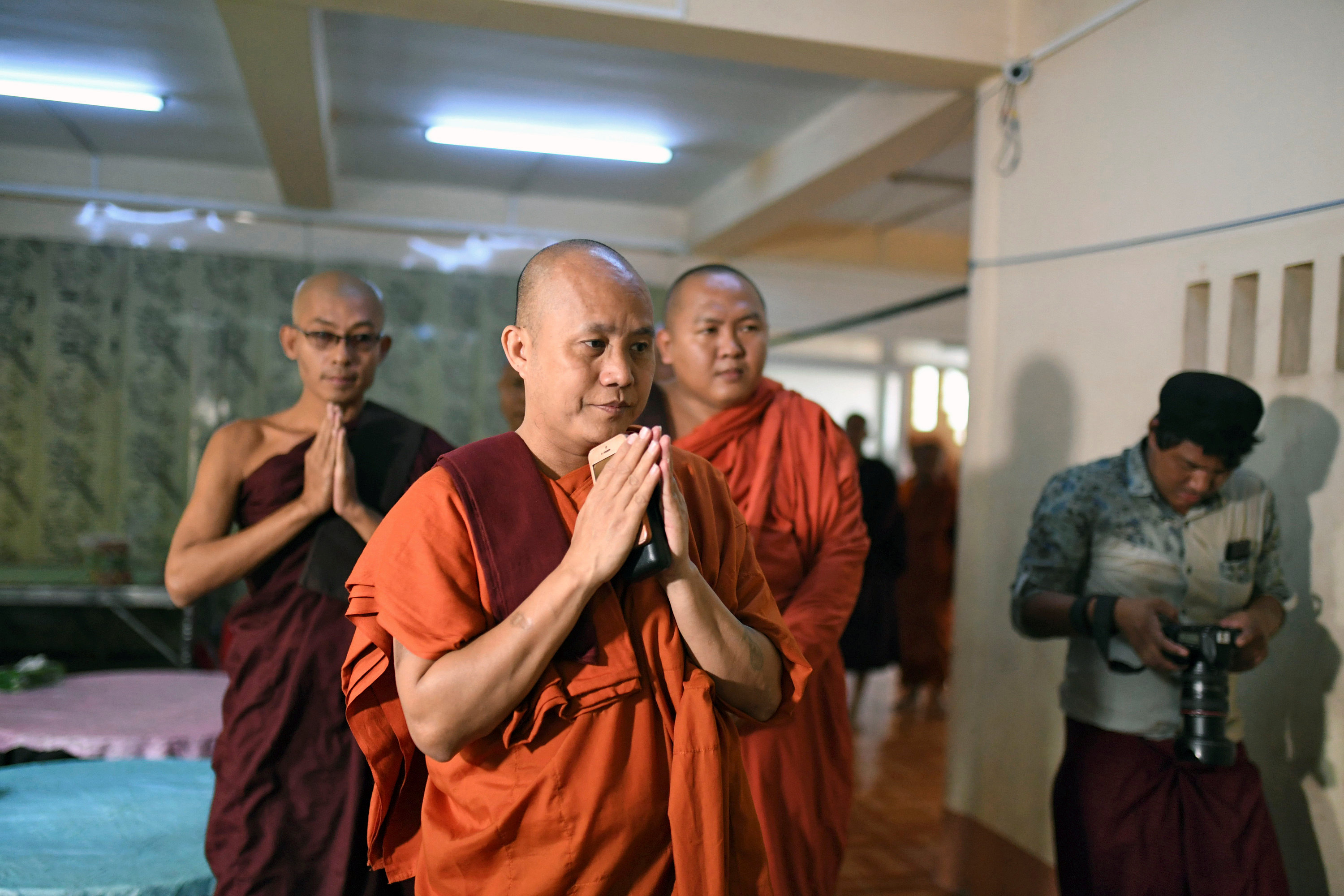 Myanmar monk denies fuelling Rakhine violence
