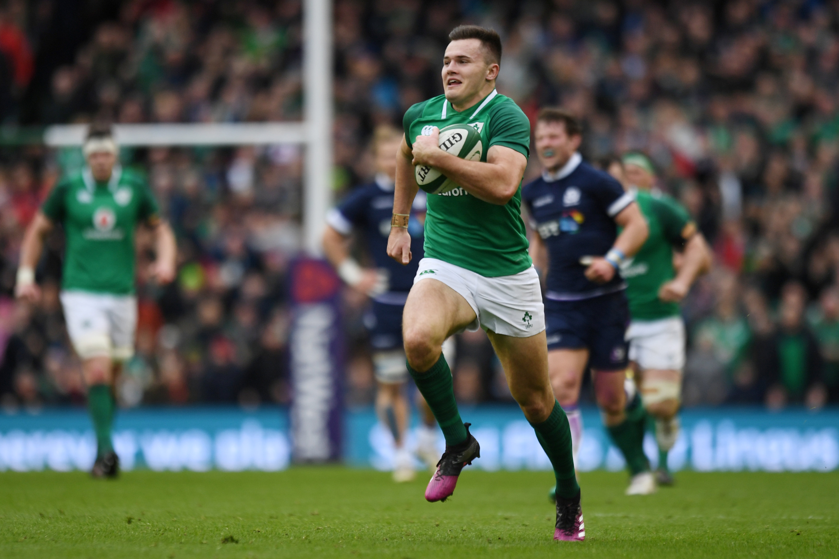 Rugby: Stockdale leads Ireland to victory over Scotland
