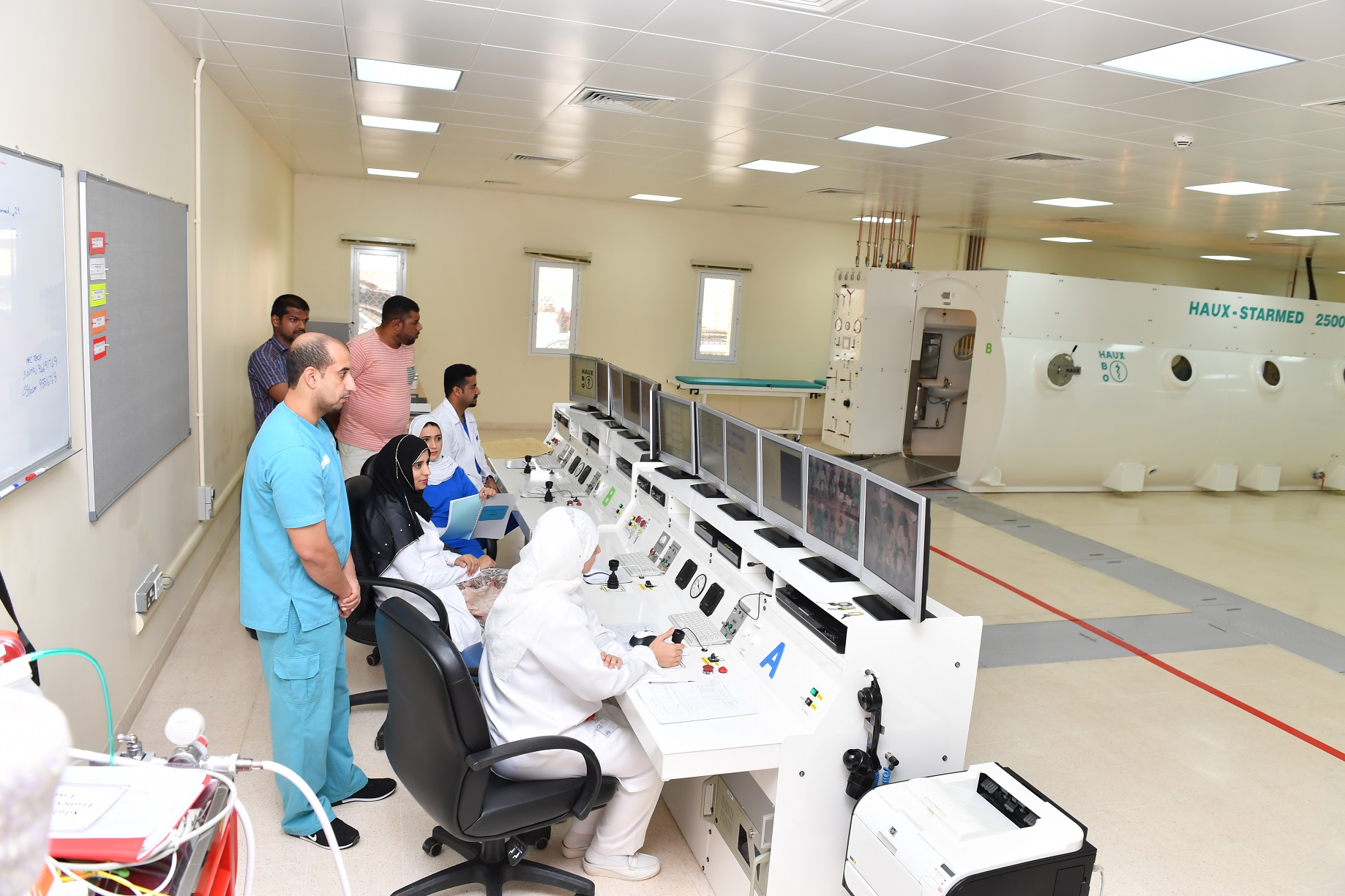 تشغيل المركز الوطني لطب الأعماق بالمستشفى السلطاني
