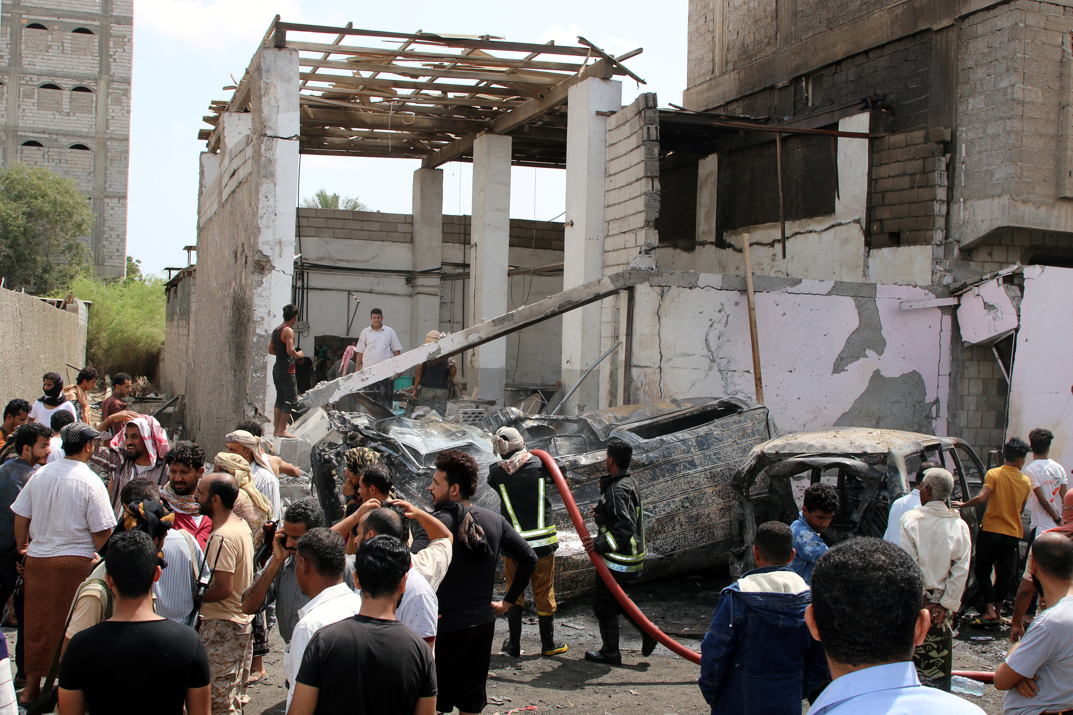 Seven killed in blast at military kitchen in Yemen