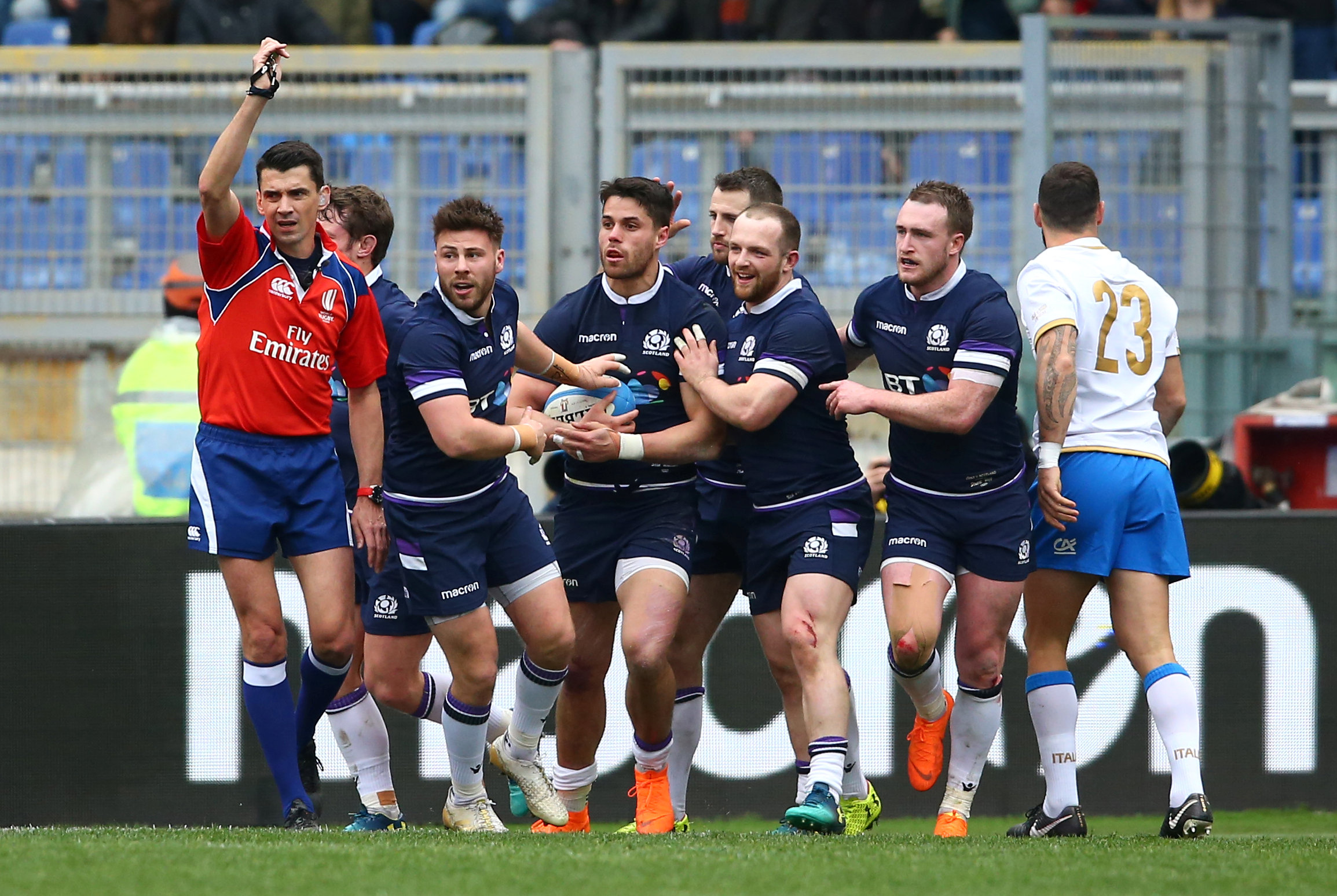 Rugby: Scotland survive scare to edge Italy in Six Nations