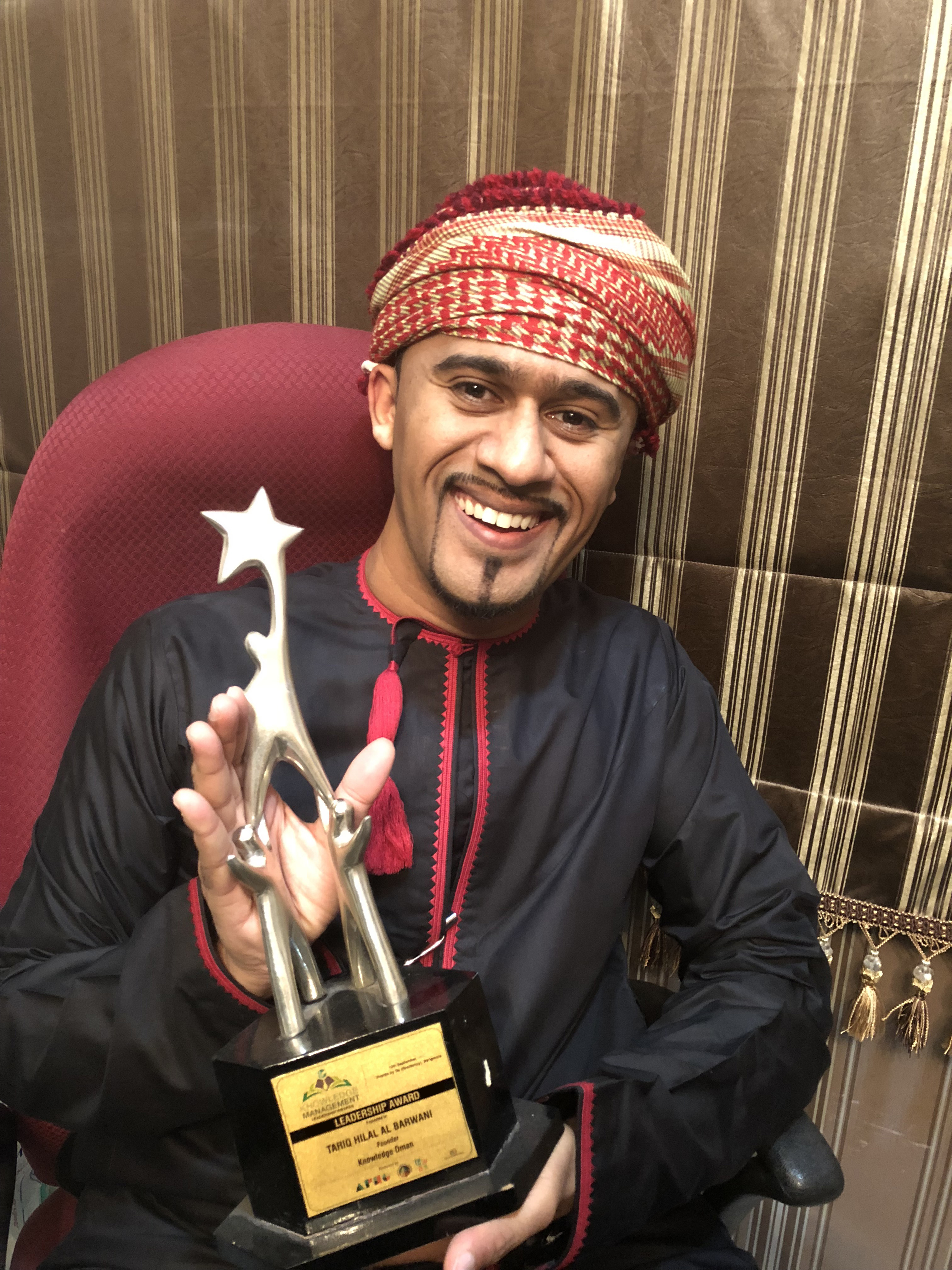 Knowledge Oman founder wins global leadership award