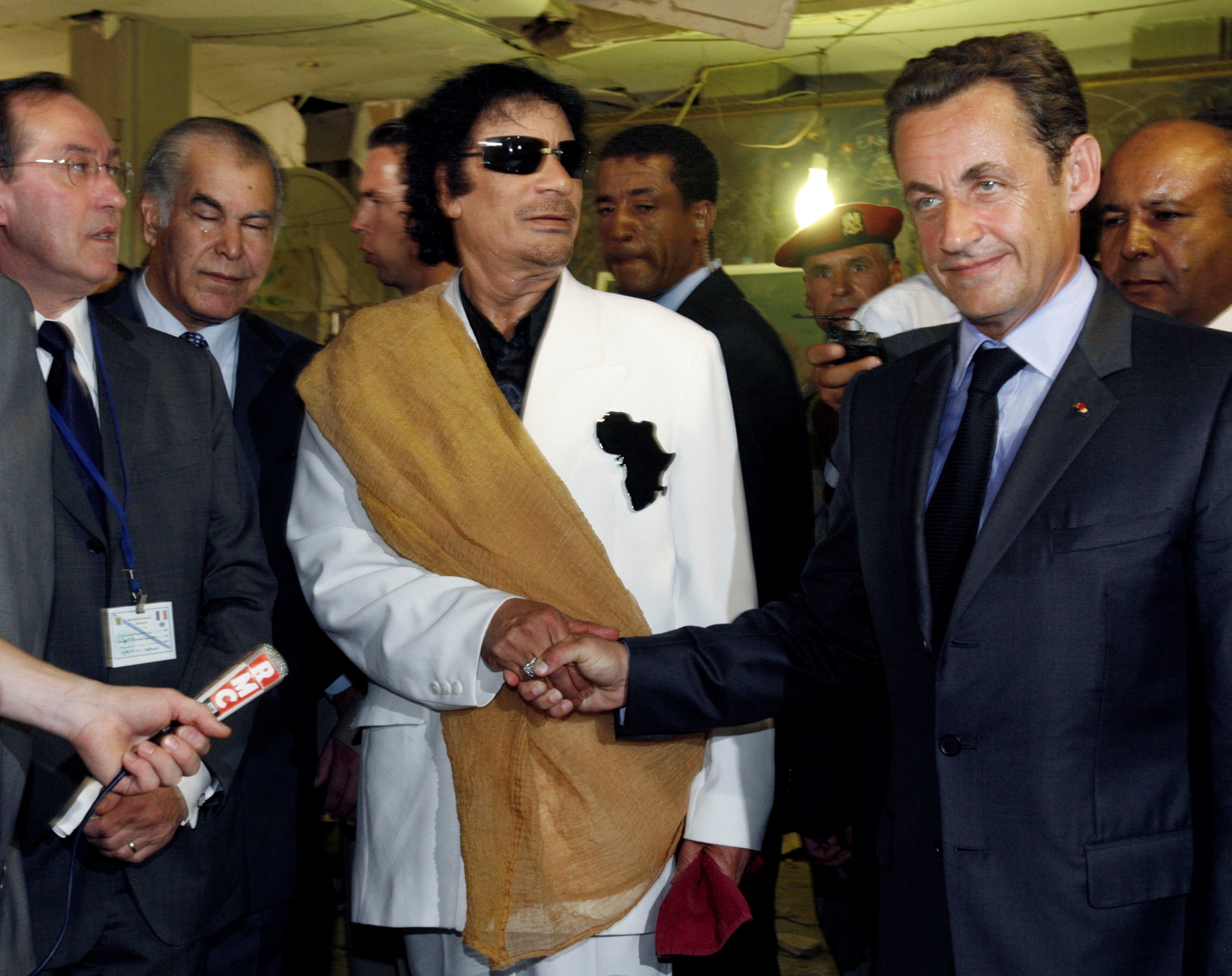 Sarkozy held over Libyan funding inquiry