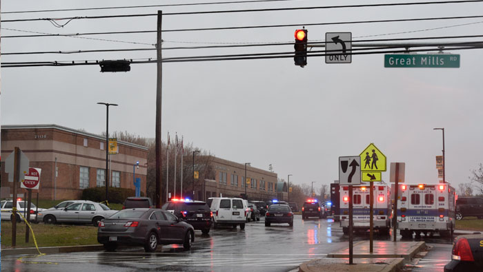 Maryland high school shooter dies after gunfight with officer