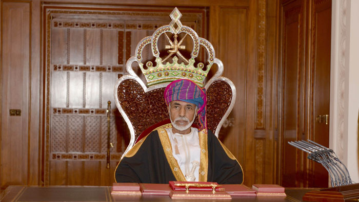 His Majesty Sultan Qaboos sends condolences to Emir of Kuwait