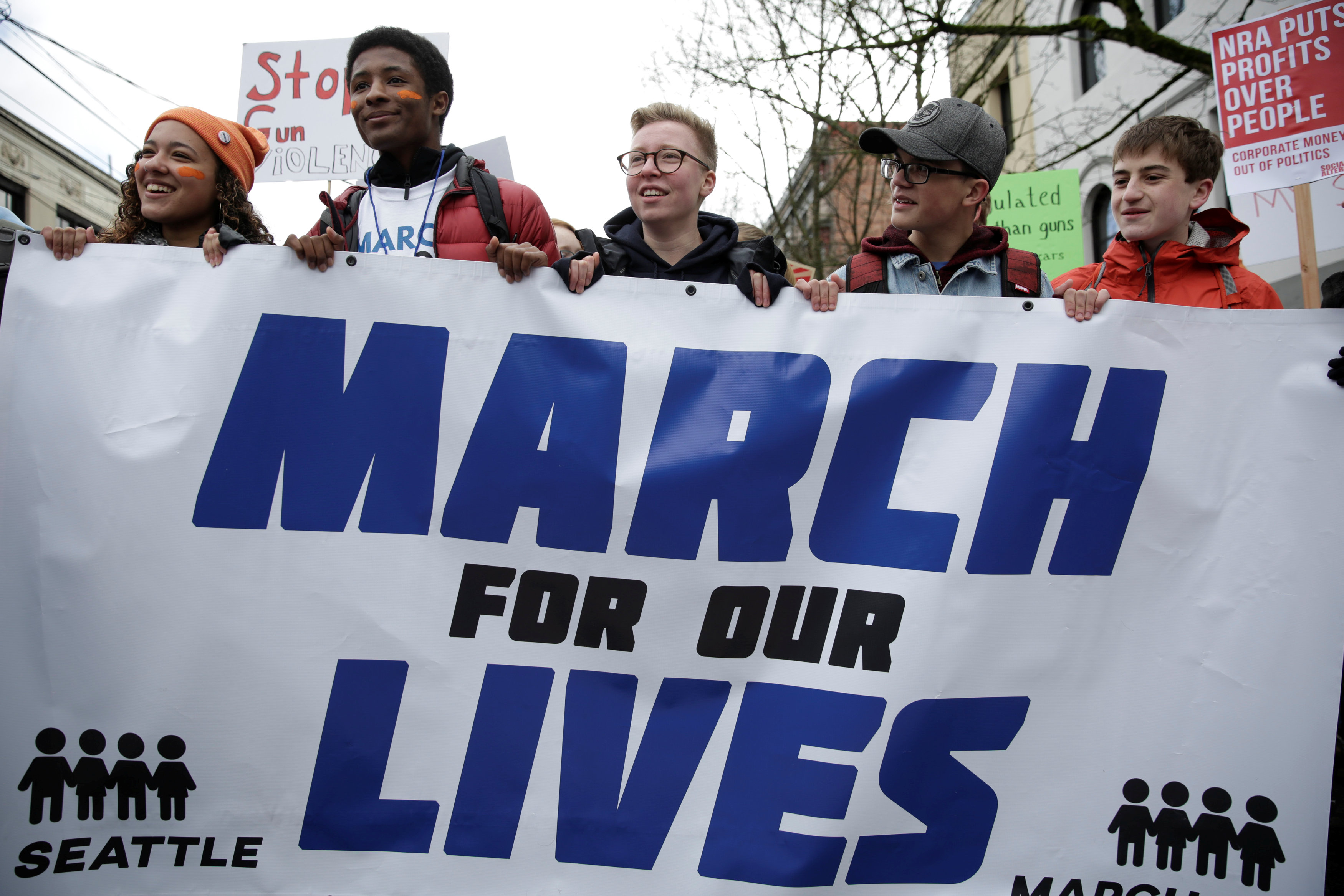 'No more' or we vote you out: Students tell politicians at US anti-gun rallies