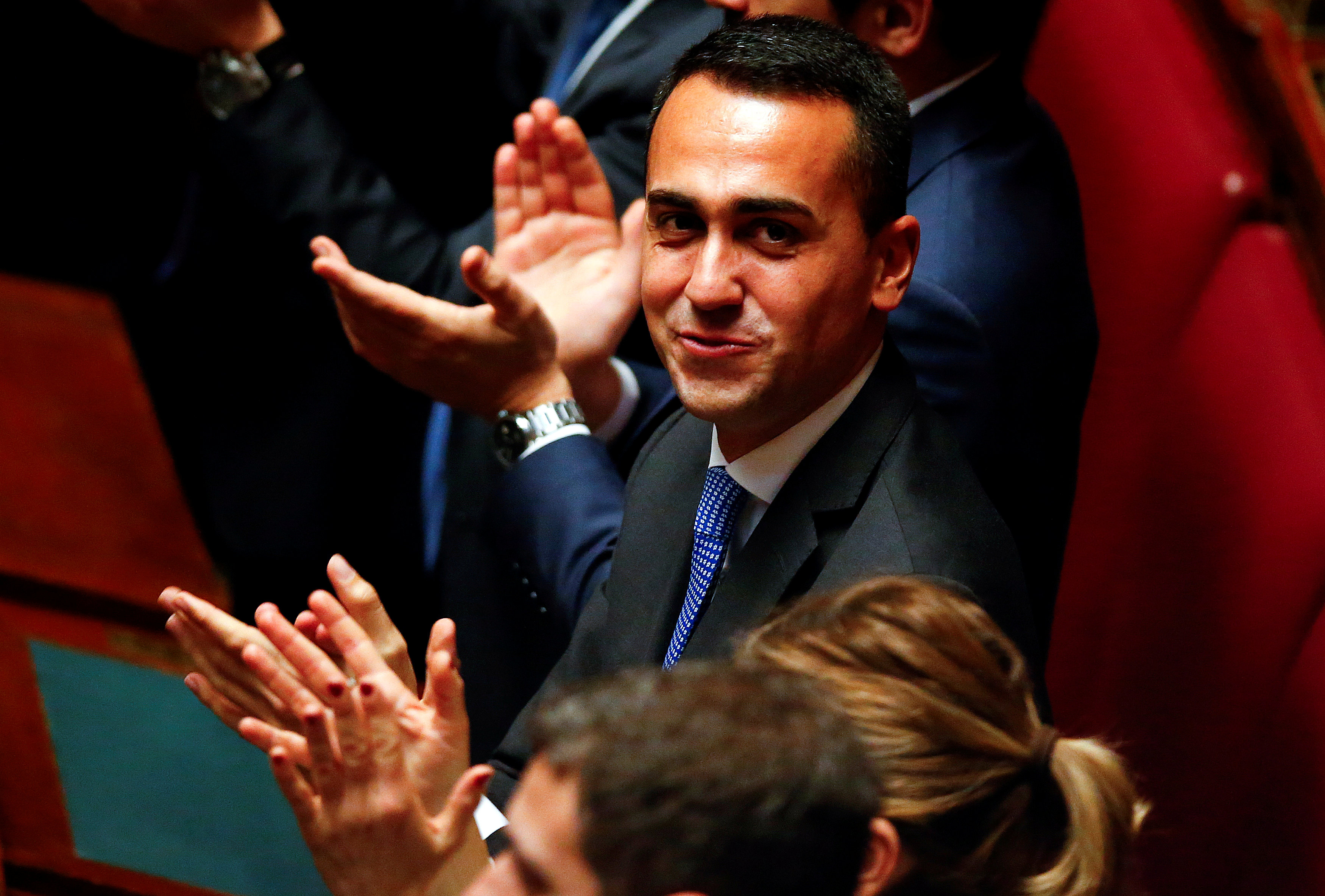 Italy's 5-Star head praises League leader after speaker deal