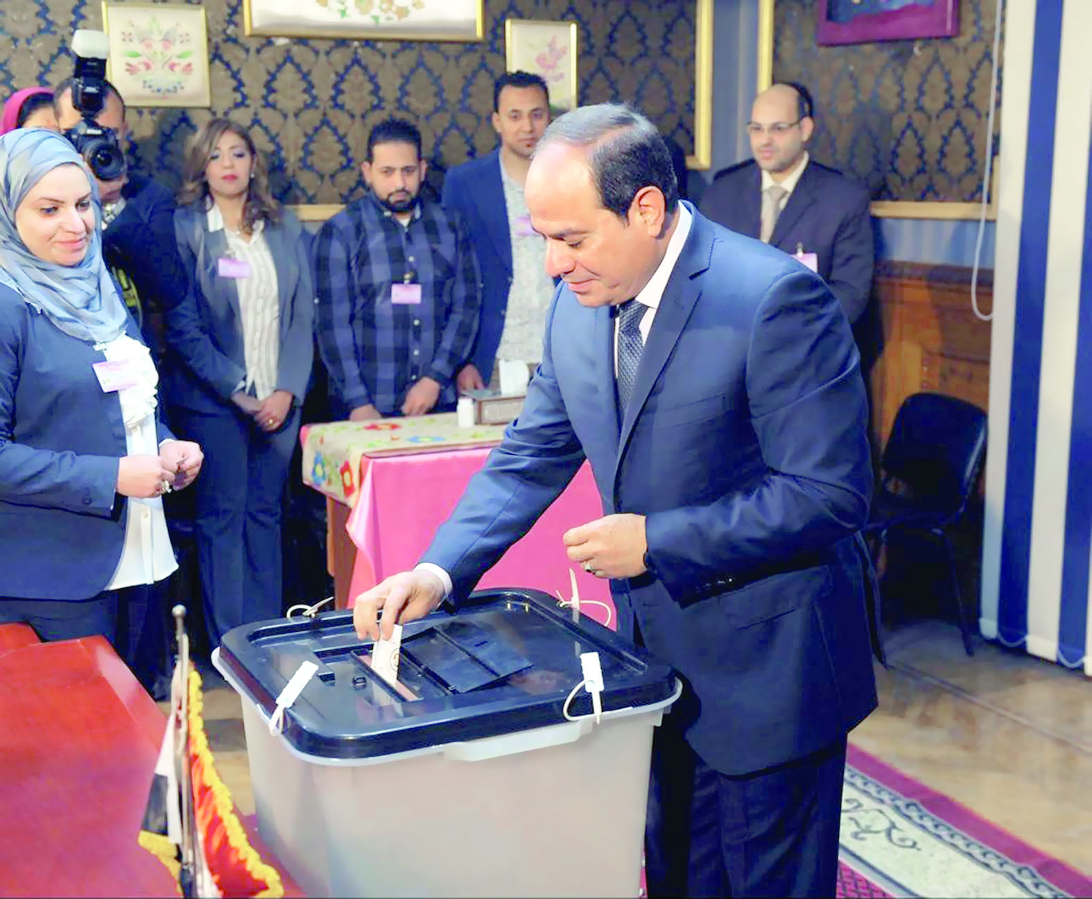 المصريون ينتظرون الرئيس