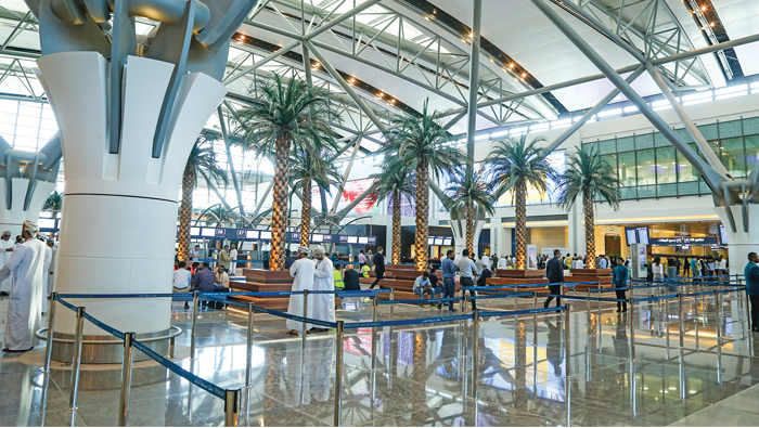 New Muscat airport is an architectural marvel of Oman