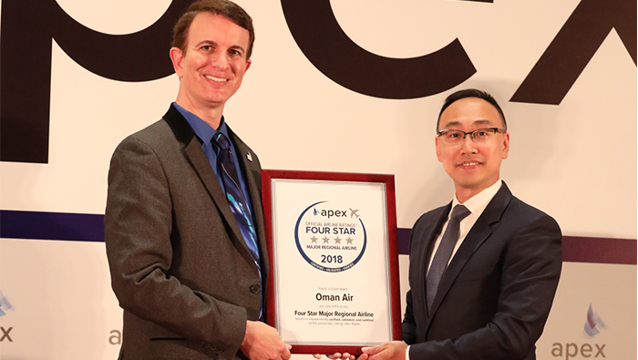 Oman Air wins another award in Shanghai