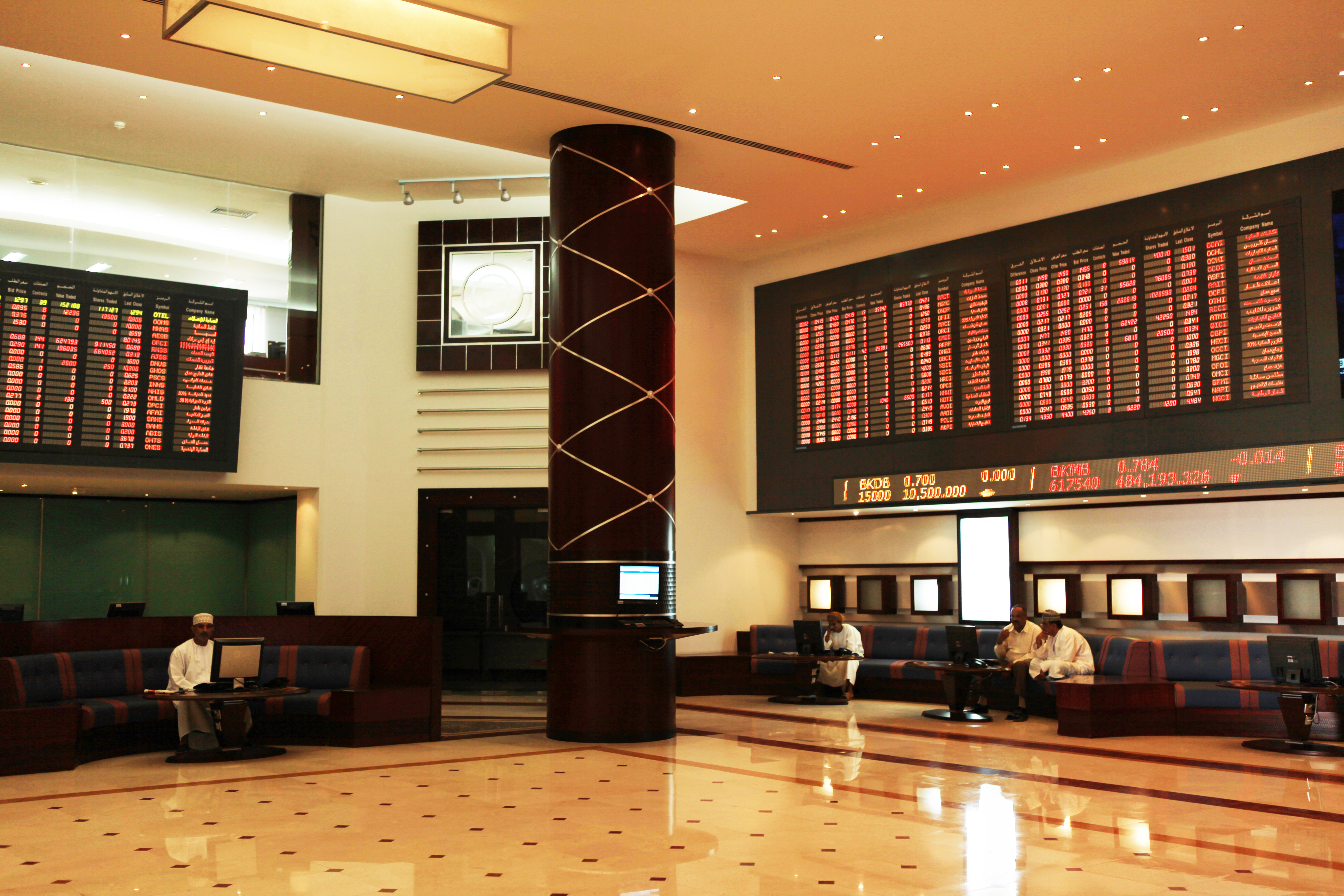 Oman shares end lower on selling pressure
