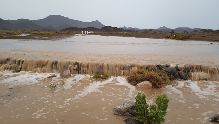 Rain in northern parts of Oman