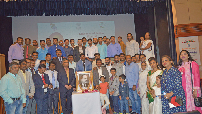 Indian community pays tributes to Ambedkar on birth anniversary