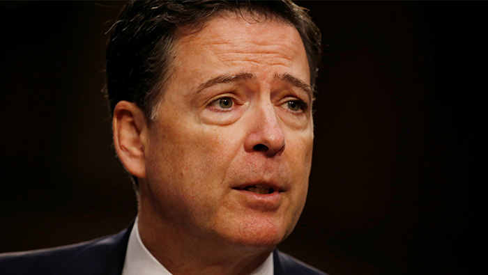 Fired FBI director Comey says Trump 'morally unfit'