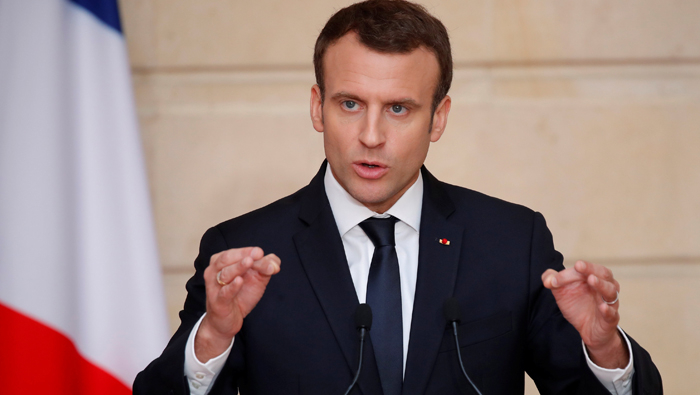Macron: Trump, France agree on Syria objectives