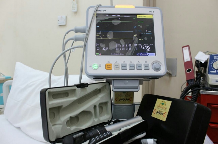 أجهزة طبية جديدة لمركز منح الصحي