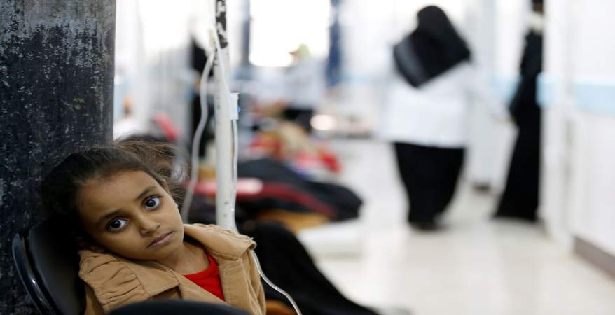 "الصحة العالمية": تراجع عدد المصابين بوباء الكوليرا في اليمن