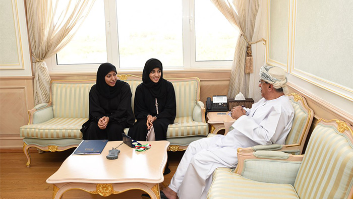 Ministry of health honours two Omani students