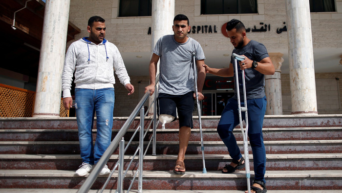 Wounded Gaza cyclist to miss Asian Games after amputation