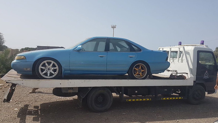 12 cars seized by Royal Oman Police