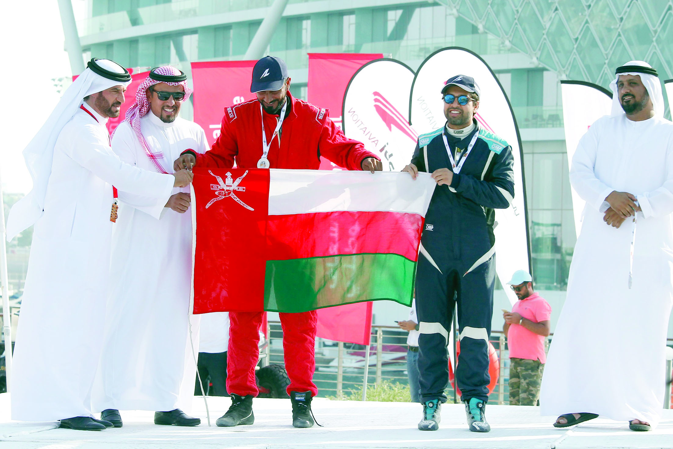 عبدالله الزبير ثالثا في رالي أبوظبي الصحراوي